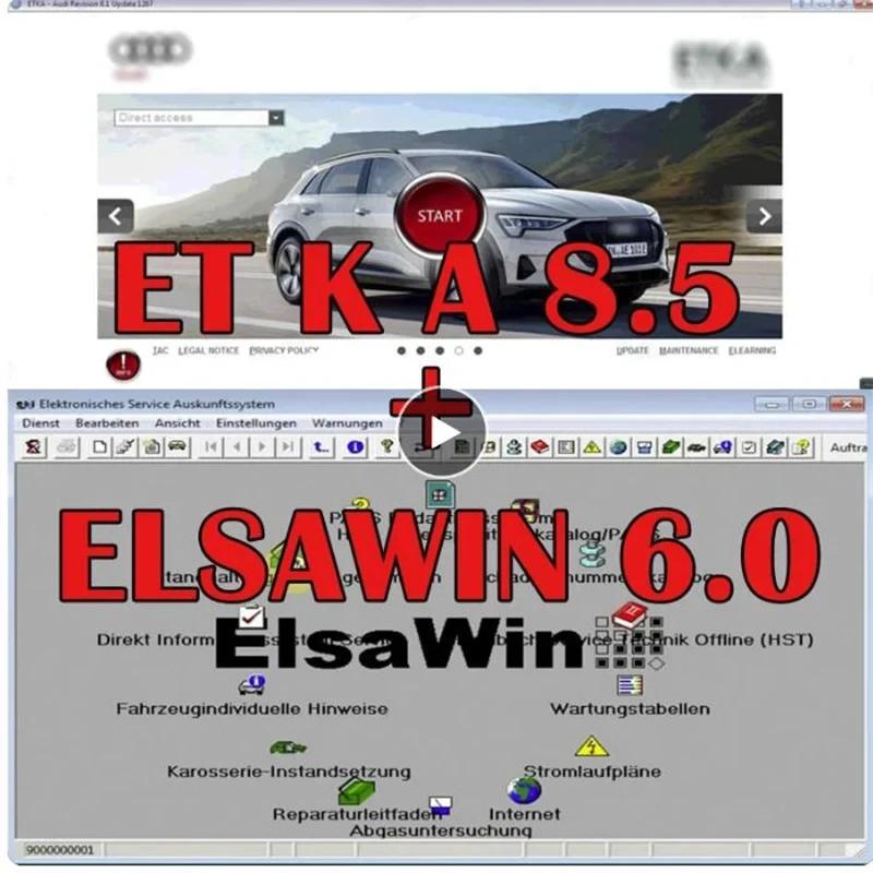2024 Elsawin 6.0 + ET KA 8.5 ׷   ǰ īŻα , V/W + AU // DI + SE // AT + SKO // DA ڵ  Ʈ